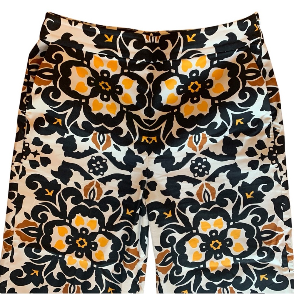 Boden Crop Stretch Trouser Pants Size 8P Cropped Wide Leg Spring NWOT -Von Maur - Picture 6 of 9